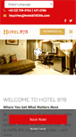 Mobile Screenshot of hotel878.com